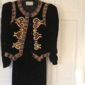 A dress with the jacket